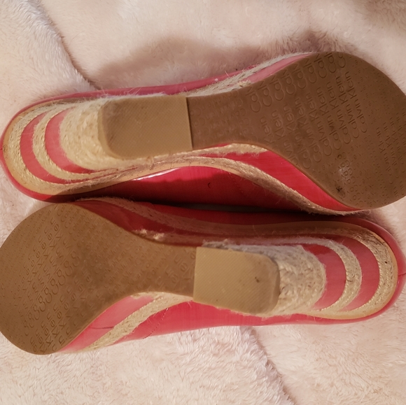 Orange patent espadrilles - Picture 2 of 5